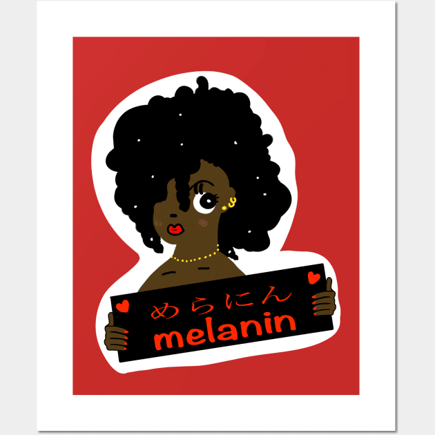 melanin Wall Art by yumiyoshi4